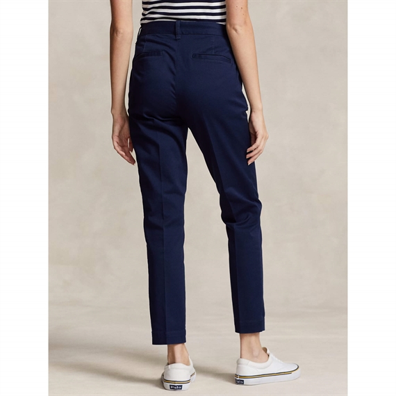 Polo Ralph Lauren Chino Wide-leg Trousers, Newport Navy 